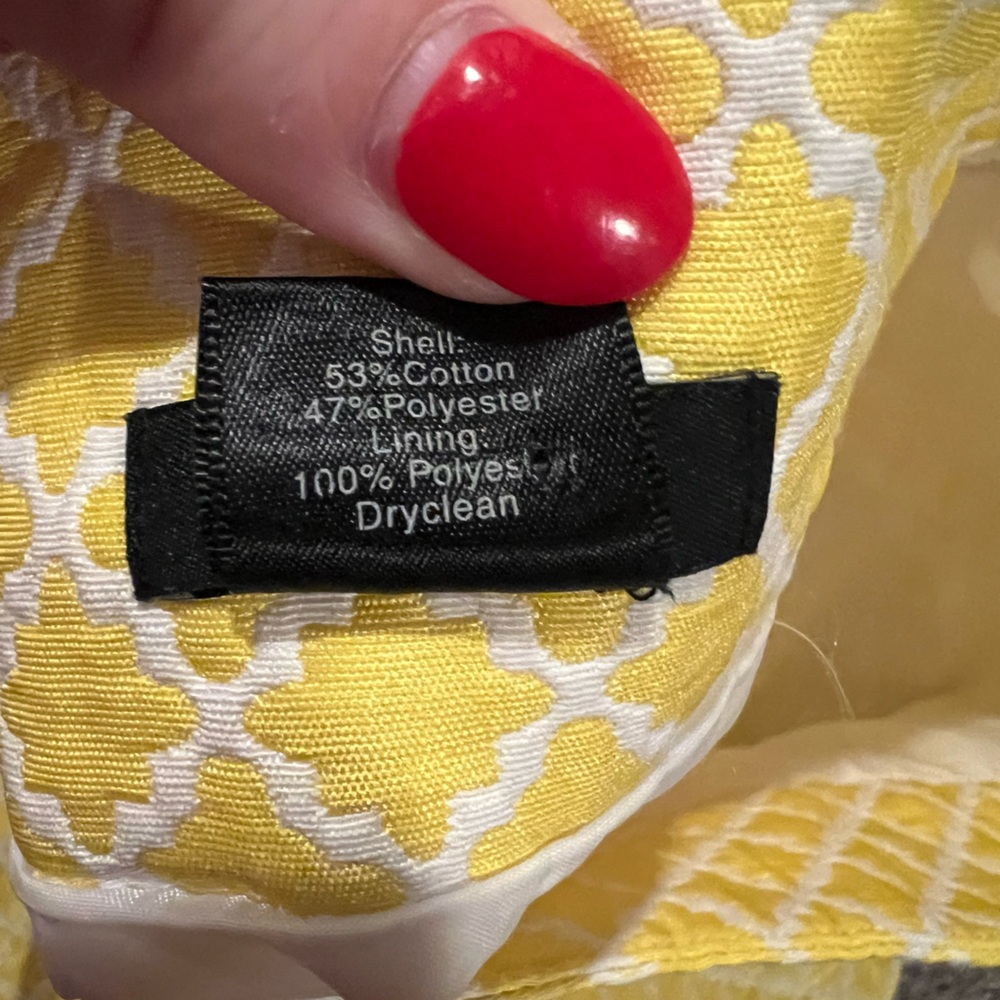Ann Taylor Yellow Mini Skirt - Picture 4 of 5
